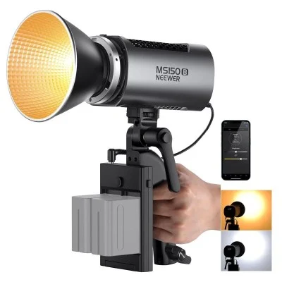 Neewer MS150B MINIBI-COLOR LED VIDEO LIGHT UK _ black